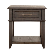 Mill Creek Drawer End Table in Peppercorn image