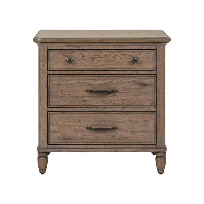 Hickory Grove Nightstand w/ Charging Station image