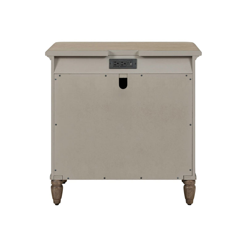Hickory Grove Nightstand w/ Charging Station image