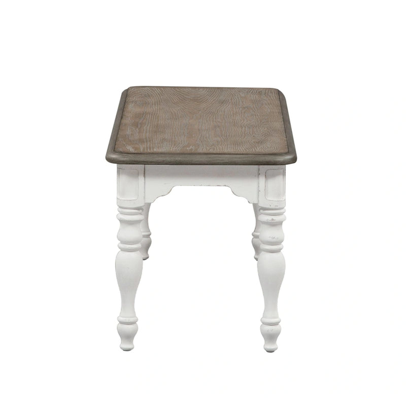 Magnolia Manor Dining Bench (RTA) in Antique White image