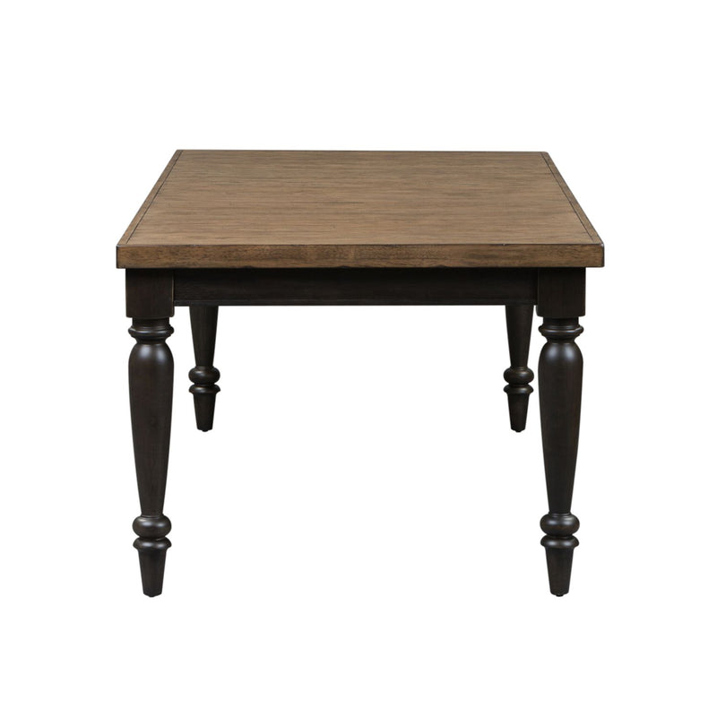 Harvest Home Rectangular Leg Dining Table in Chalkboard image