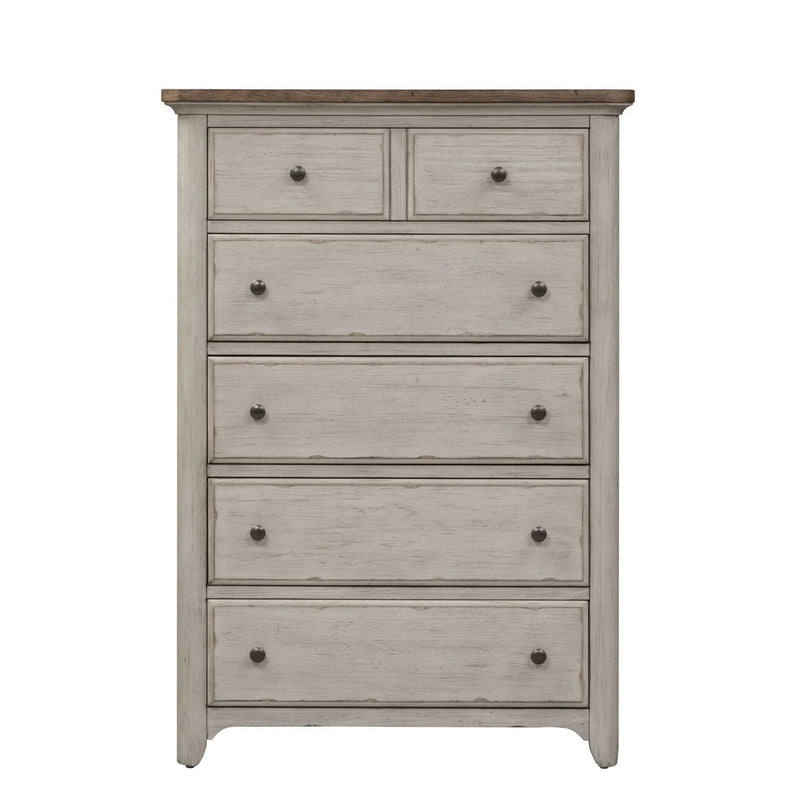 Farmhouse Reimagined Poster Bed, Dresser & Mirror, Chest, Night Stand image