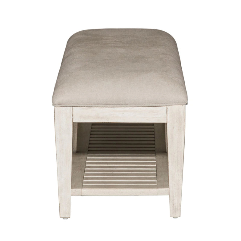 Heartland Bed Bench in Antique White image