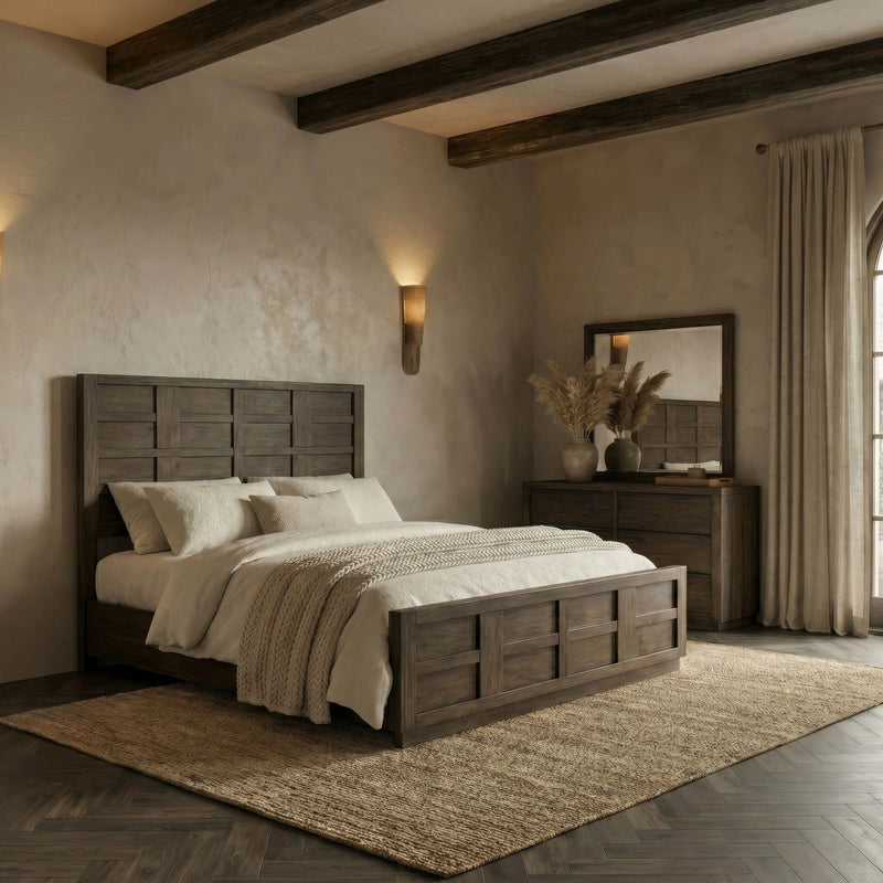 Stillwater Panel Bed, Dresser & Mirror image