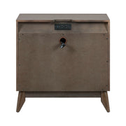 Century Modern Nightstand w/ Charging Station image
