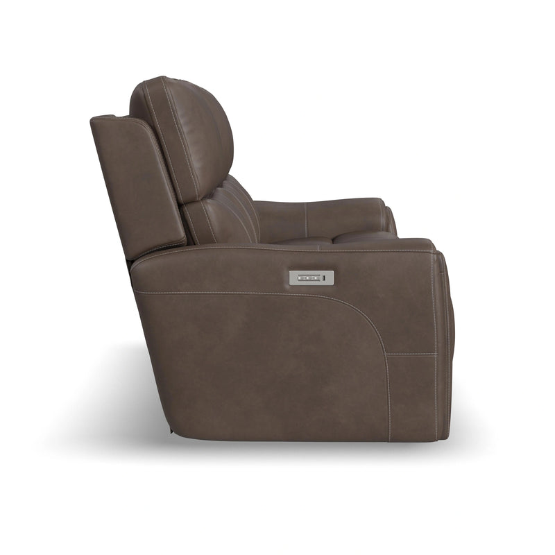 Carter Latitudes Power Reclining Sofa with Console & Power Headrests & Lumbar - 5000004704
