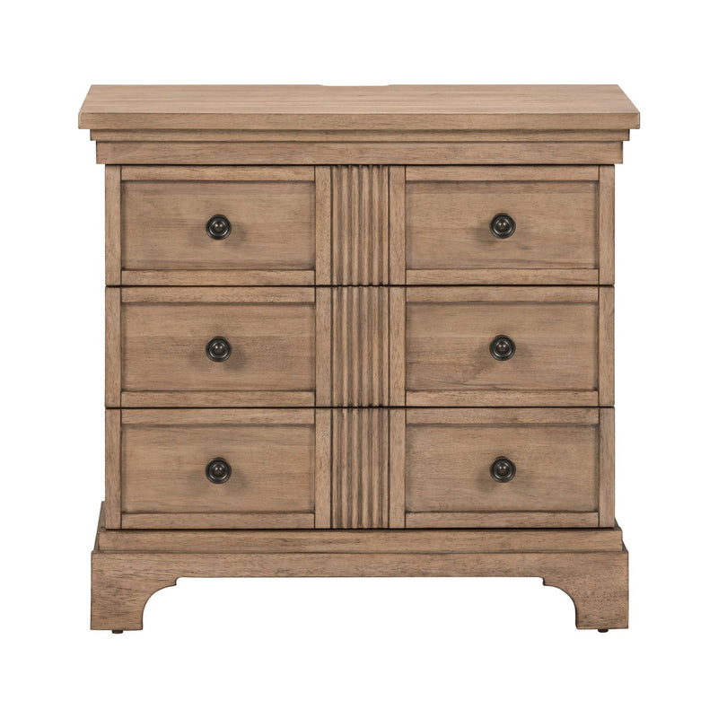 Haven Hills Bedside Chest w/ Charging Station