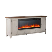 Fireplace TV Consoles 652 80 Inch Console w/ Fire FTS image