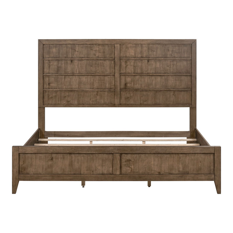 Shaker Lakes King California Panel Bed