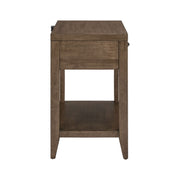 Shaker Lakes Open Nightstand w/ Charging Station image