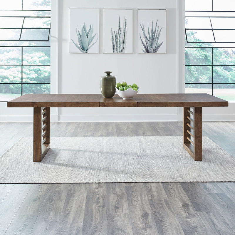 Shaker Lakes Double Pedestal Table Set image