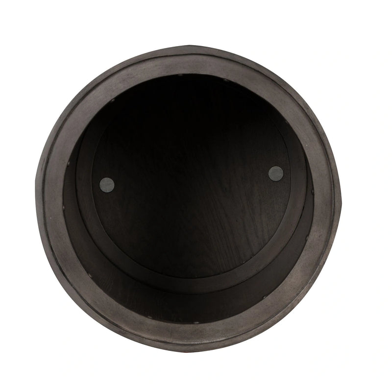 Modern Farmhouse Drum End Table image