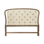 Americana Farmhouse Queen Tufted Panel Headboard image