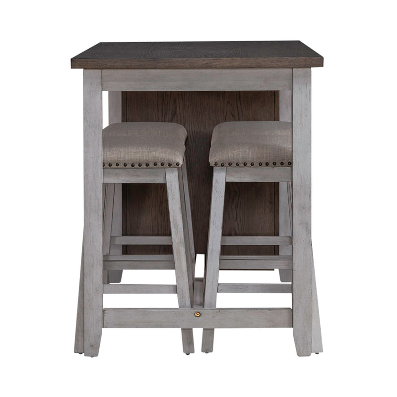 Brook Creek 5 Piece Counter Set- Two Tone