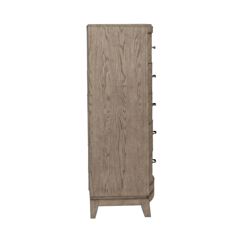 Avalon 5 Drawer Chest in Burnished Beige image