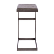 Modern View Laptop Table in Gray image