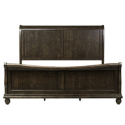 Rustic Traditions Sleigh Bed, Dresser & Mirror, Night Stand image
