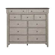 Ivy Hollow 11 Drawer Chesser in Weathered Linen image