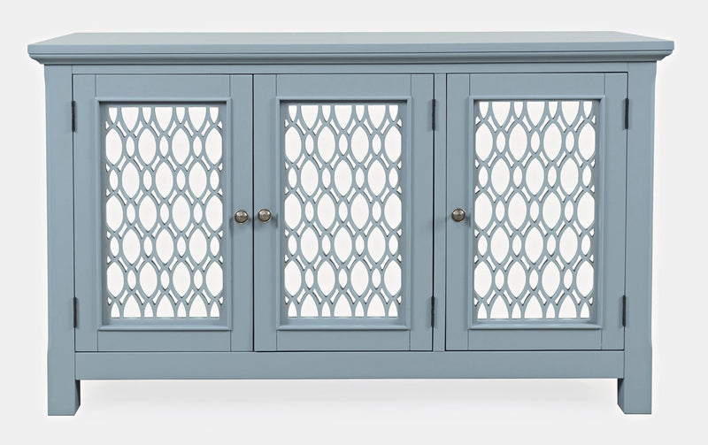 Isabella 54 inch Mirrored Accent Cabinet