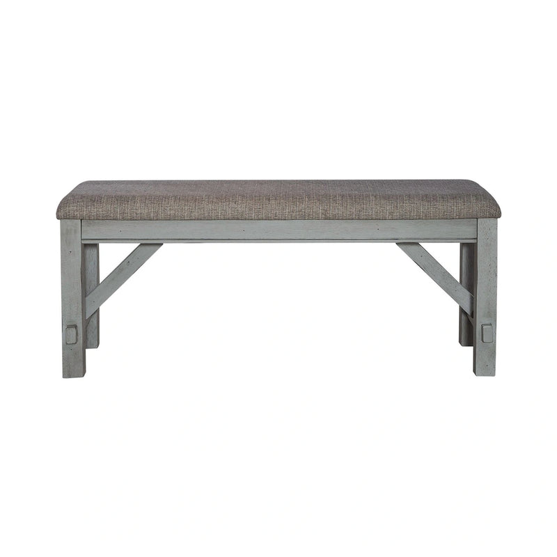 Newport Dining Bench in Smokey Grey image