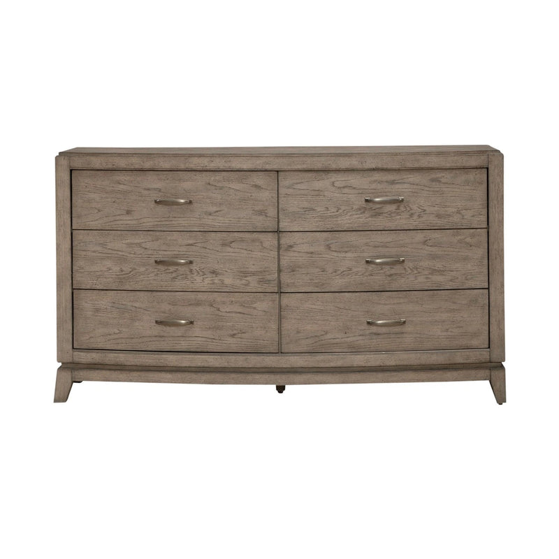 Avalon 6 Drawer Dresser in Burnished Beige image