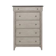 Ivy Hollow 5 Drawer Chest in Weathered Linen image