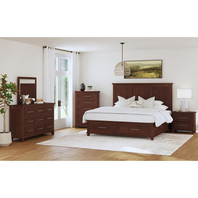 Elegance 'Canterbury Cherry' Bedroom Set