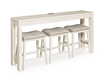 Robbinsdale Counter Height Dining Table and 3 Barstools Set