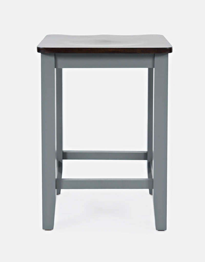Asbury Park Backless Saddle Stool