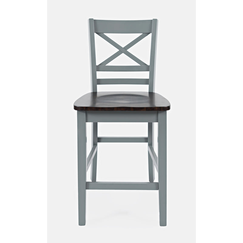 Asbury Park X Back Stool