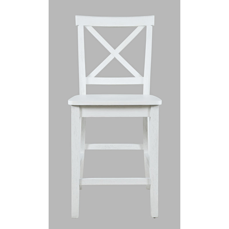 Eastern Tides X Back Counter Stool
