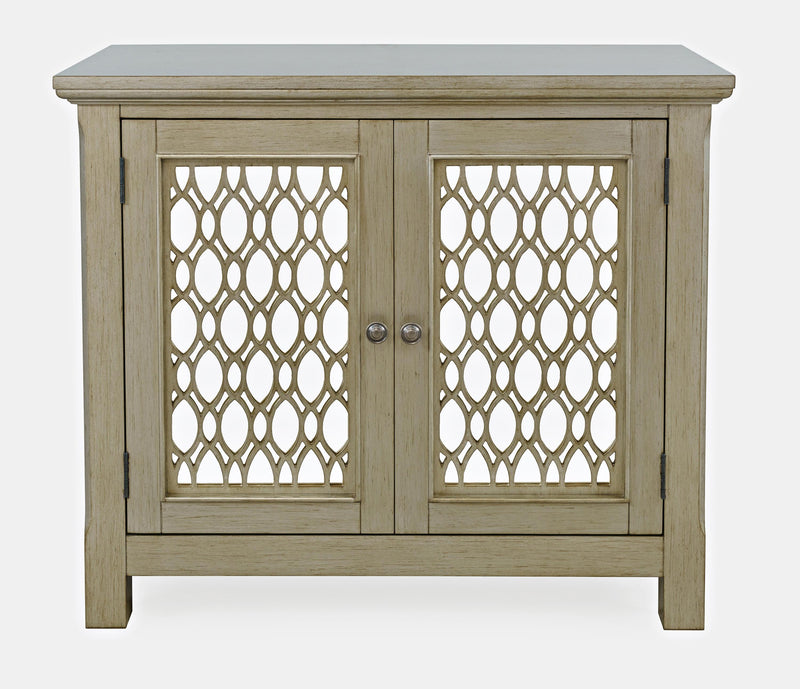 Isabella 38 inch Mirrored Accent Cabinet