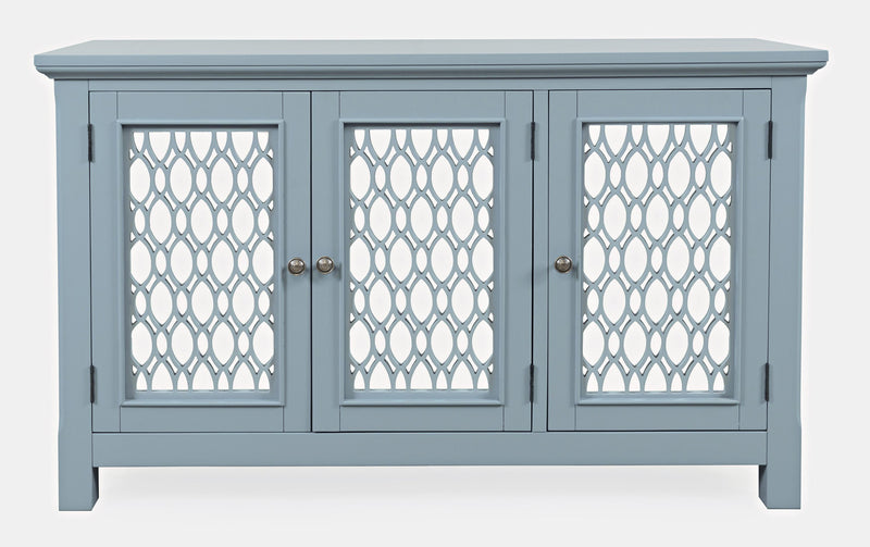 Isabella 54 inch Mirrored Accent Cabinet