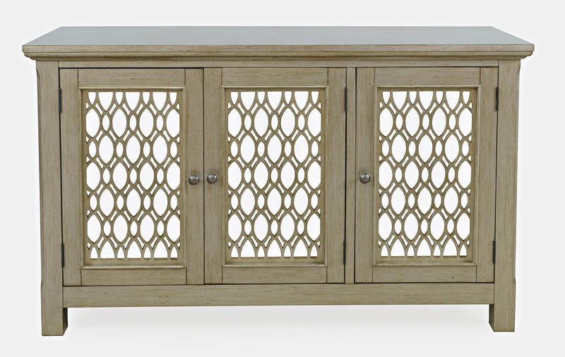 Isabella 54 inch Mirrored Accent Cabinet