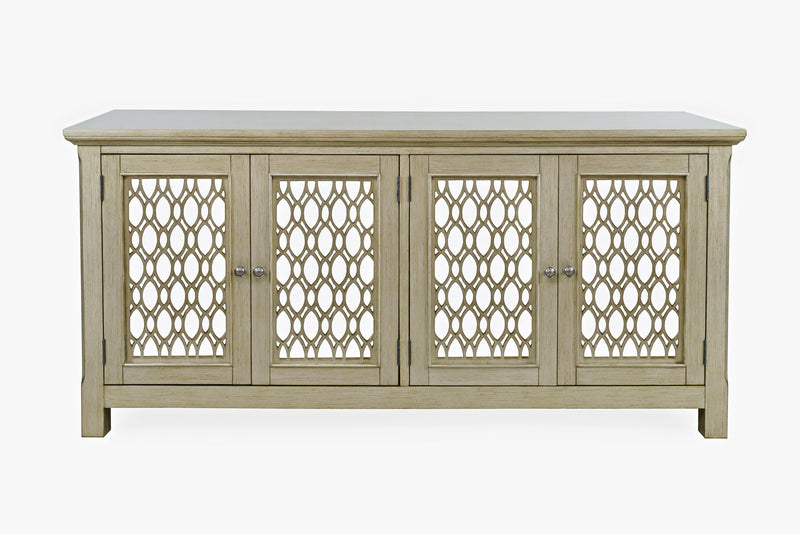 Isabella 69 inch Mirrored Accent Cabinet