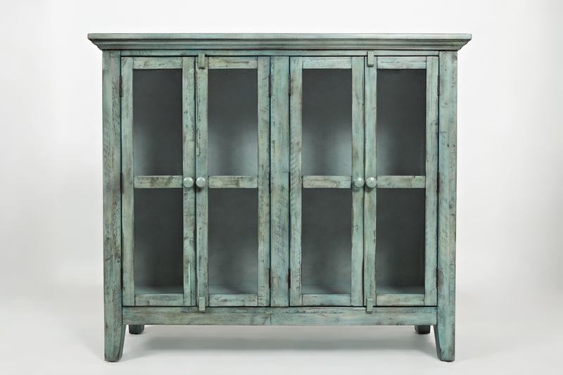 Rustic Shores 4 Door High Cabinet