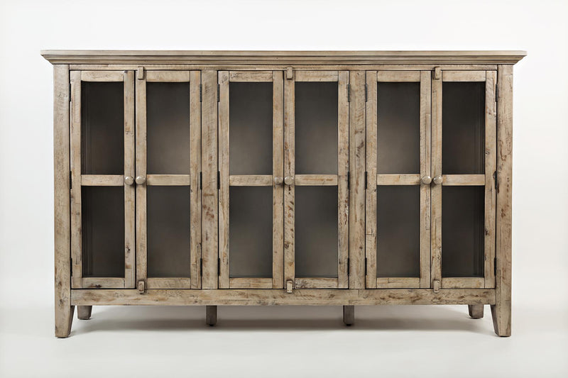 Rustic Shores 6 Door High Cabinet