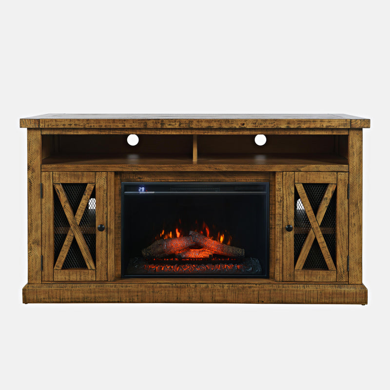 Telluride Electric Fireplace Media Console