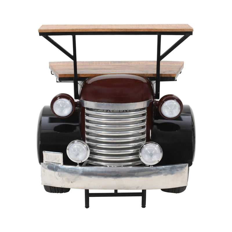 Woody Vintage Car Home Bar Table