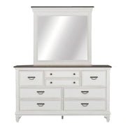Allyson Park Panel Bed, Dresser & Mirror, Chest image