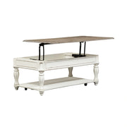 Magnolia Manor Lift Top Cocktail Table in Antique White image