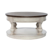 Morgan Creek Cocktail Table in Antique White image