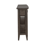 Paradise Valley Hall Console Table in Saddle Brown EST SHIP TIME APPX 4 WEEKS image