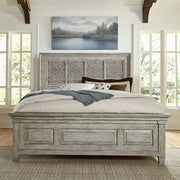 Heartland King Opt California Panel Bed, Dresser & Mirror image