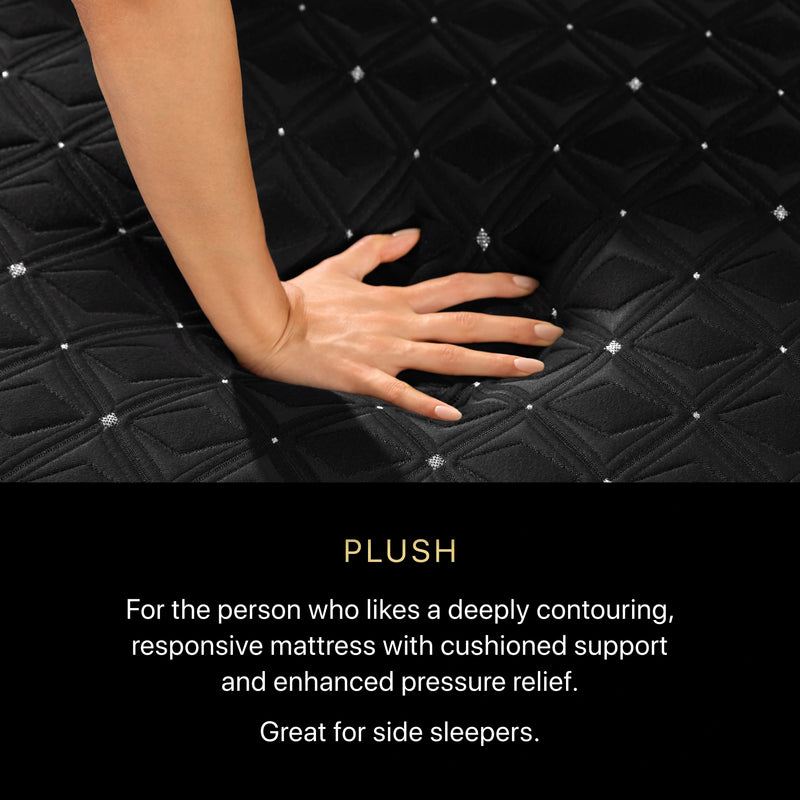 Beautyrest BlackÂ® Series Three 14.5" Hybrid Plush Mattress