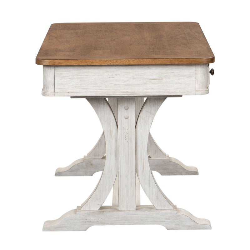 Farmhouse Reimagined Writing Desk in Antique White image