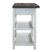 Farmhouse Server in White/Oak image