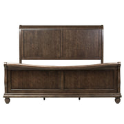 Rustic Traditions King California Sleigh Bed, Dresser & Mirror, Chest, Night Stand image