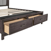 Modern Edge Storage Footboard w/ Slat Roll image