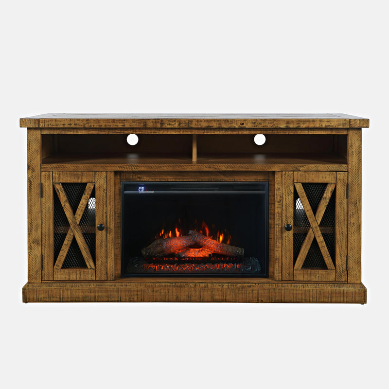 Telluride Electric Fireplace Media Console